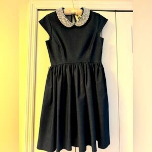 Kate Spade Dress with Rhinestone Collar